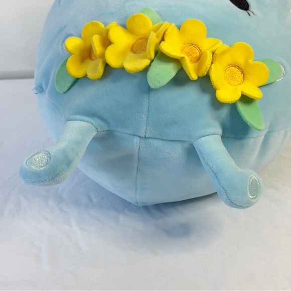 Original Squishmallows 11" Natnat The Alien Plush with Flower Crown Brand - Picture 5 of 9